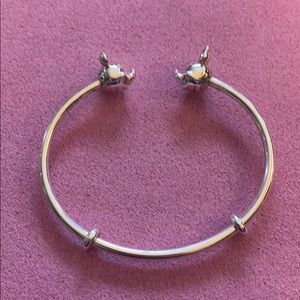 Pandora Disney Mickey & Minnie Open Bangle 7.5